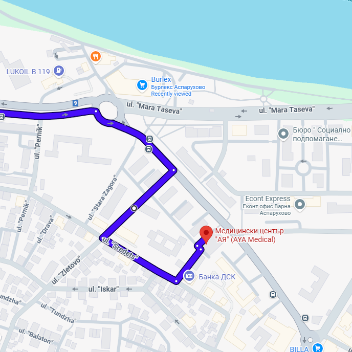 AYA Medical - How to get there map